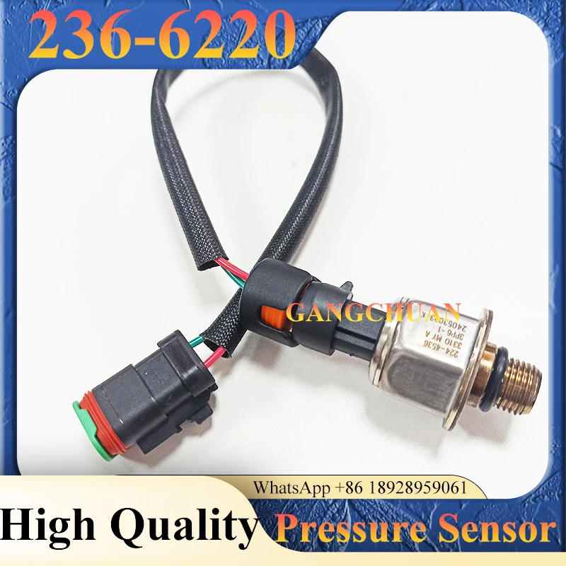 

Высокое качество 236-6220 Датчик давления масла 2366220 для деталей экскаватора E330C E322C для деталей экскаватора