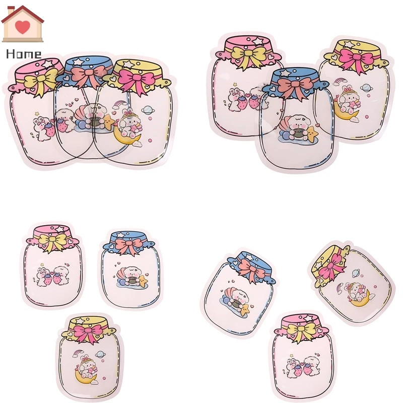 10Pcs Cute Bottles Shape Zipper Bags Candy Cookie Packaging Bags Food Gift Wrapping Supplies Birthday Party Decor