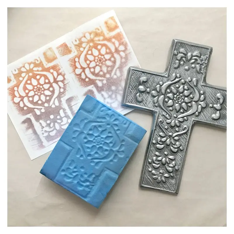 Stamping Foam To Create Reverse Stamped Backgrounds Blending Tools Embossing Paper Craft Card Making Scrapbooking