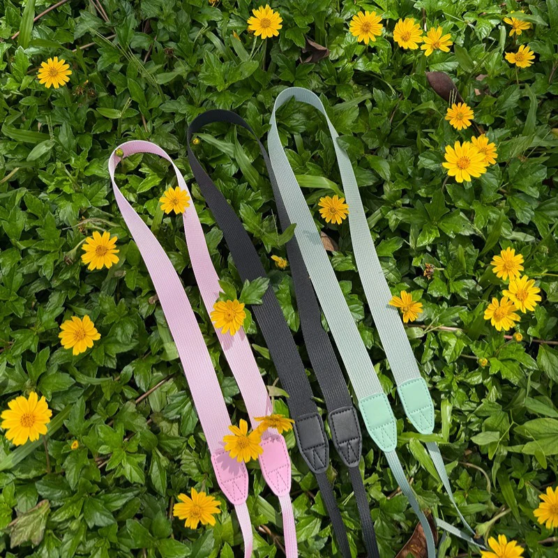 1pcs Black/Green/Pink Camera Shoulder Neck Strap Breathable Pressure Reducing Adjustable Camera Hanging Strap