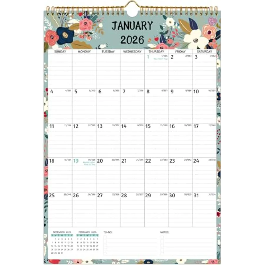 

Wall Calendar 20262027 Jan.2026 Jun.2027 Calendar 20262027 Wall 18 Monthly Calendar 12 x 17 In 2026 Calendar with Large Blocks