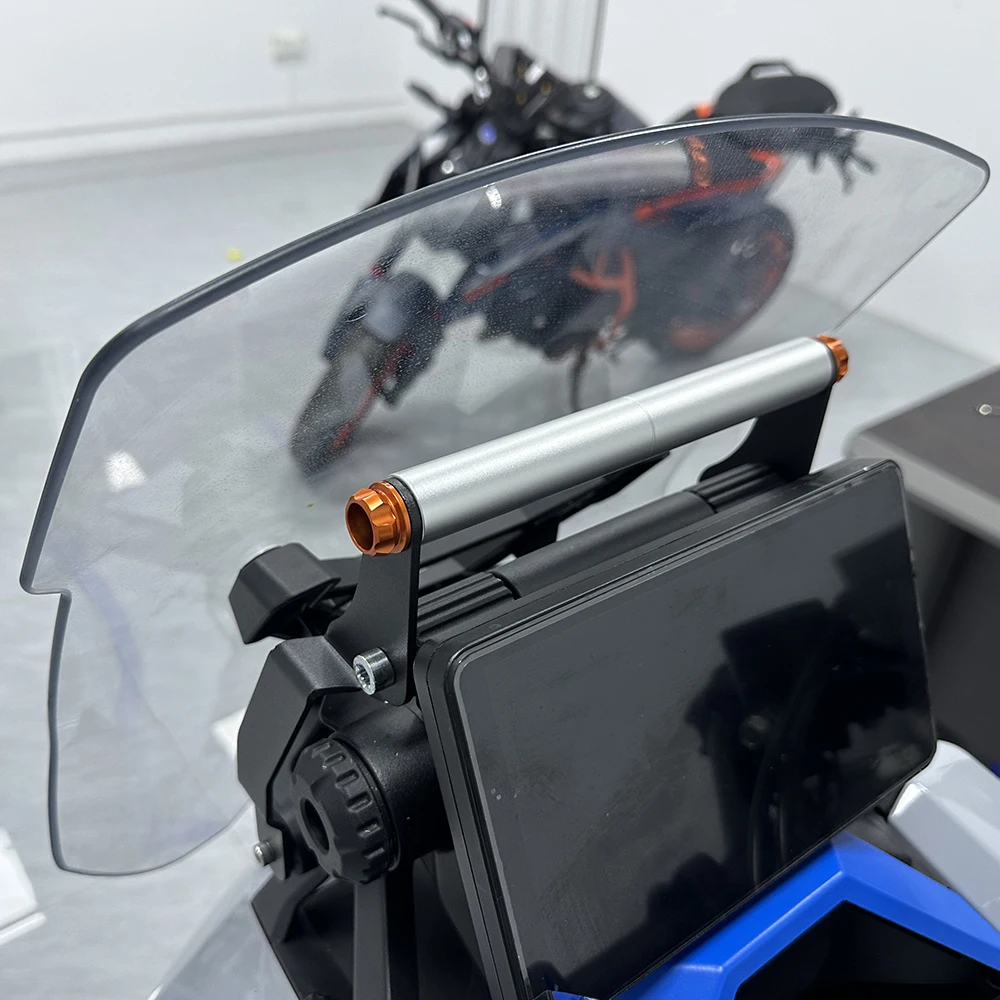 For ZONTES 368G 368 G Motorcycle Accessories Mobile Phone Mount Extension GPS Navigation Handlebar Bracket Holder Modification