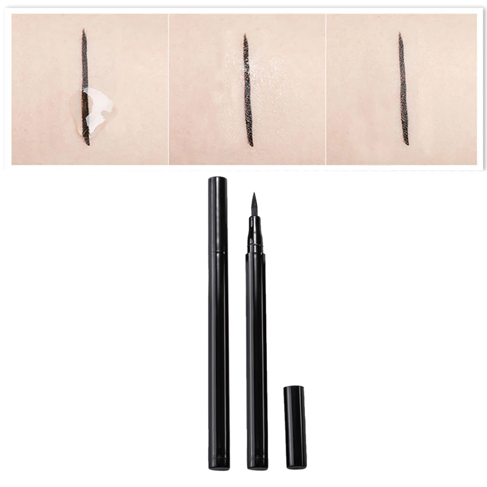 

5Pcs Waterproof Liquid Eyeliner Black Fine Tip Quick Dry Smudge Proof Eye Makeup Pen Long Lasting