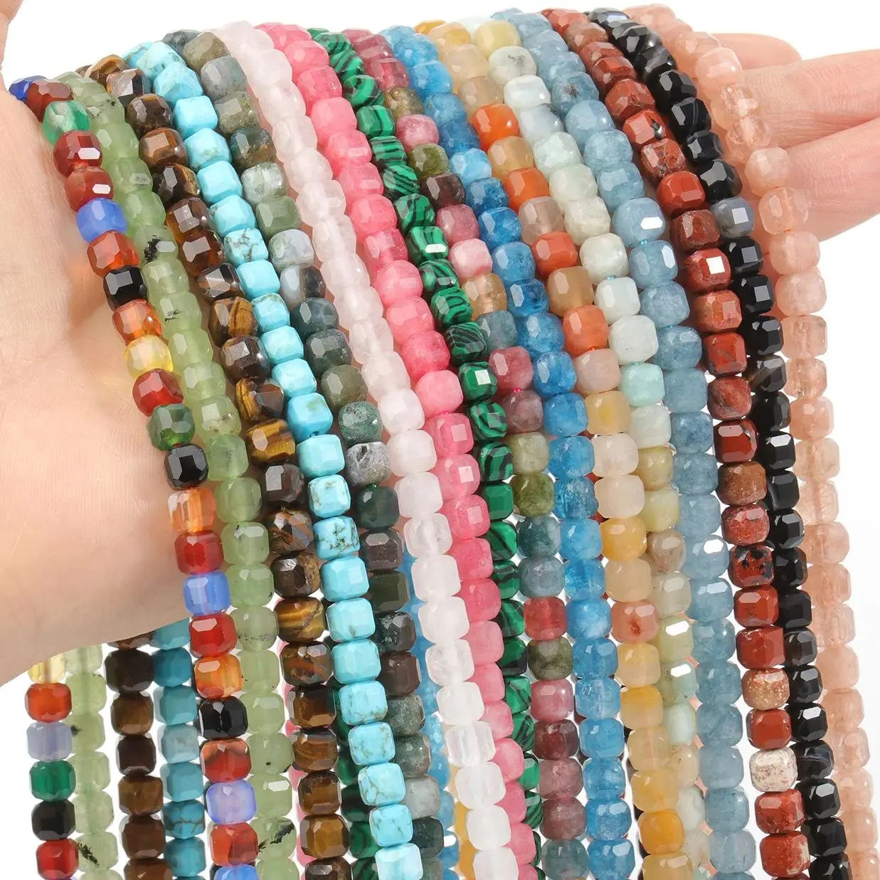 #64 Latest Natural Stone Bead Bracelets Offers