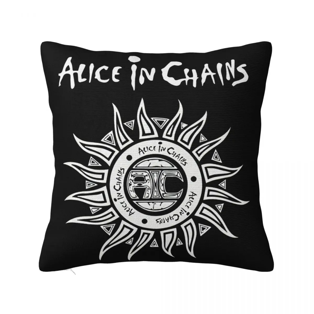 Cool Alice In Chains Sun Logo Music Band Mens Sml 234Xl Bc699 Children Humor Present Pillow Case