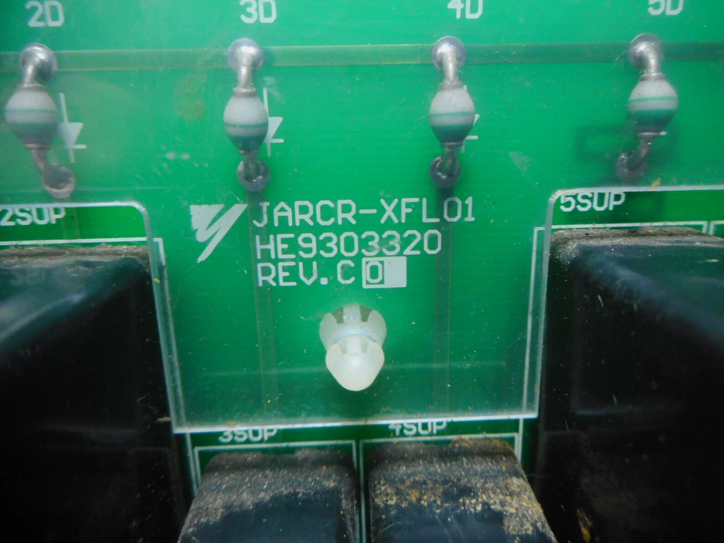 Used JARCR-XFL01 Brake Area Circuit Protection Board，JARCR XFL01，Fast shipping