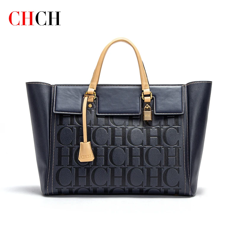 CHCH Fashion Retro Print Bucket Bag Travel Party Banquet Shoulder Bag Luxury Classic 2024 Winter Women's Large Capacity Handbag