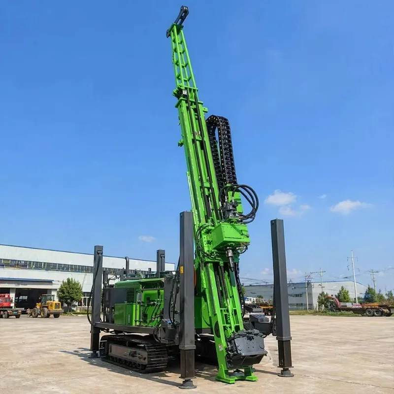 Customized 600m 800m 1000m 1600m Crawler Full Hydraulic Core Drilling Rig Portable Diamond Drill Rig Concrete Rock Core Drilling