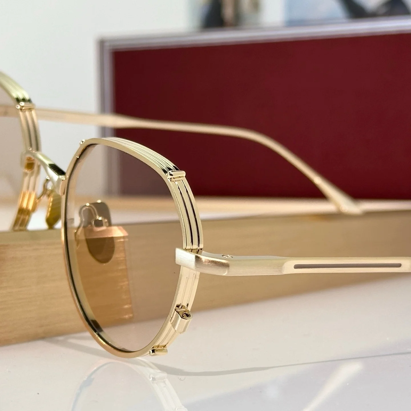 JMM HARTANA Fashion Sunglasses in 2026 Popular Men Sunglasses Circular Alloy Vintage Original Brands Trendy Women's Sunglasses