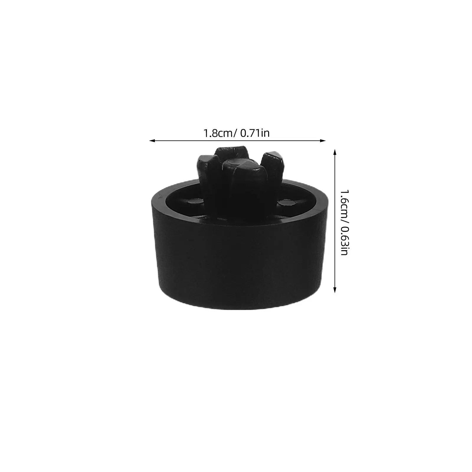 25pcs PC Case Anti-Vibration Feet: Push-In Feet for PC Case - Shock-Absorbing Non-slip Foot Pads for Desktop Computer Gaming