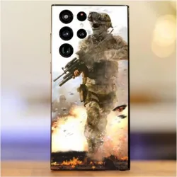Colorful Pattern Matte Skin Film Full Body Phone Sticker For SAMSUNG Galaxy S25 Ultra S24 S23 S26 Back+Sides Wrap