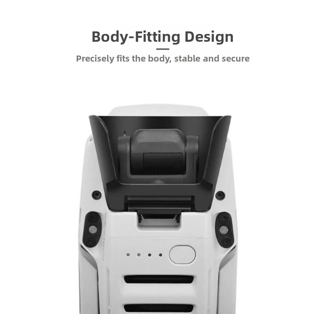 

ABS Lens Cover Black 4.3*5.3*3.5cm Sunshade Protective Cover Anti-glare Gimbal Camera Guard for DJI Mavic Mini/Mini 2/Mini SE