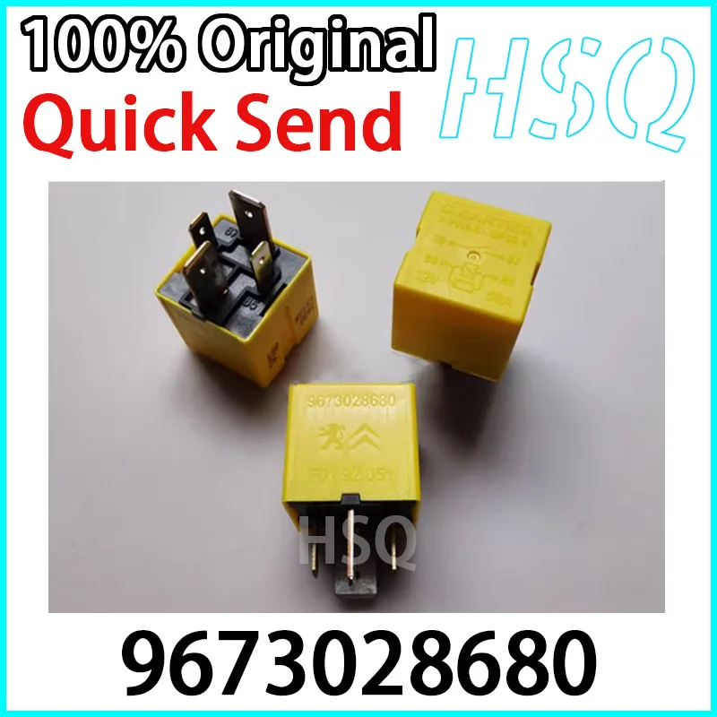 

1PCS Brand New Original 9673028680 12V F01 92 051 Automotive Relay