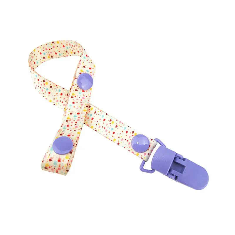 Baby Pacifier Clip Chain Adjustable Anti-lost Chain Rope Girls Boys Soothe Nipple Teeth Toys Holder Nipple Anti Dropping Clamp