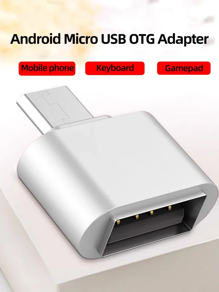 Micro USB To USB Mini OTG Adapter USB2.0 to Micro USB Interface Widely Used In Android Phones For Samsung HUAWEI XIAOMI OPPO