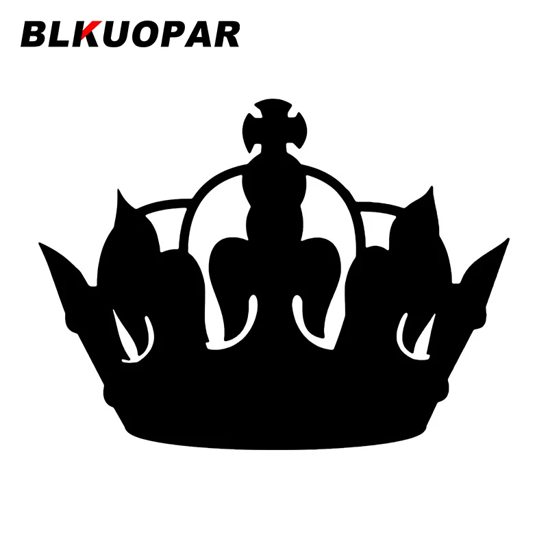 BLKUOPAR Crown Personality Car Stickers Motorcycle Laptop Helmet Air Conditioner Scratch Resistant Decal Graphics VAN Car Goods