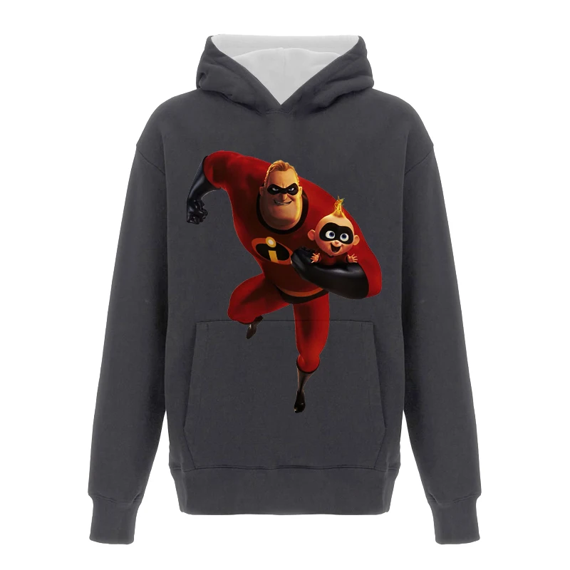 

Disney Boys Girls Pullover Hoodies The Incredibles Hero Print Soft Comfy Stylish Relaxed-Fit Plus Size Long Sleeve Autumn Winter