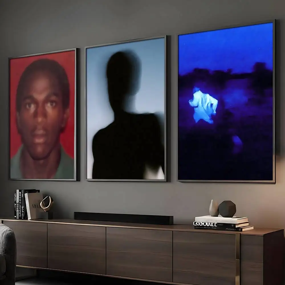 Póster de cantante Daniel Caesar Son Of Spergy, arte de pared adhesivo impreso, impermeable, para el hogar, sala de estar, Bar, decoración estética