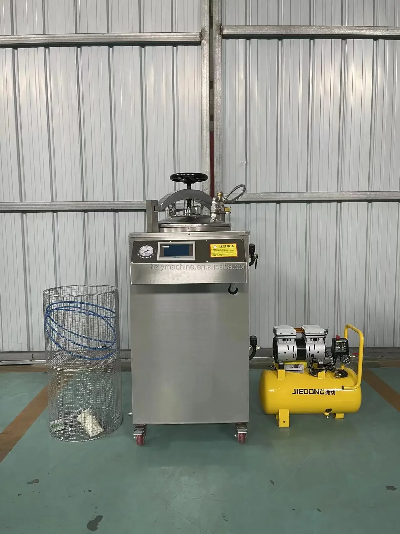 lab food sterilizer retort machine