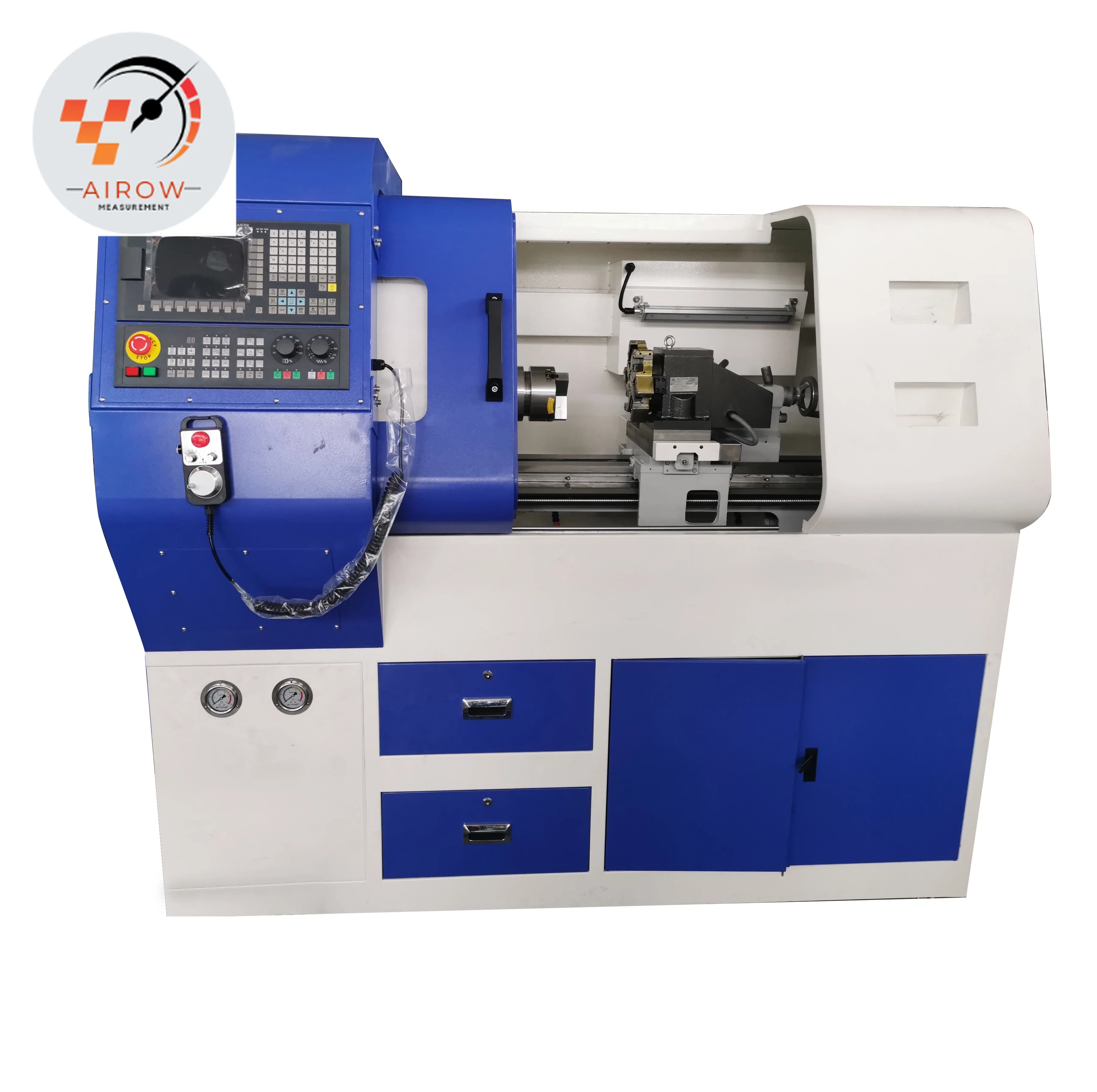 Airow CNC280 Small CNC Flat Bed Lathe Mini Tooling Metal Conventional Auto Mini CNC Lathe