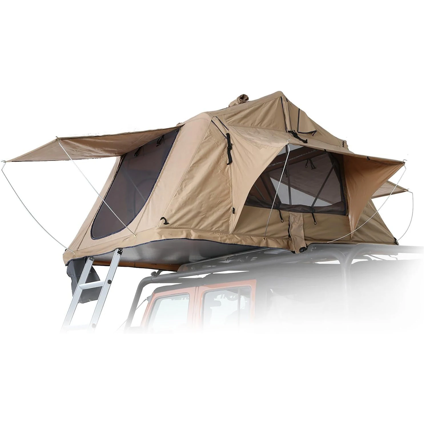 

2-3 Person Softshell Waterproof Roof Top Tent Hot Product Camp Annex for Car Rooftop on Sale