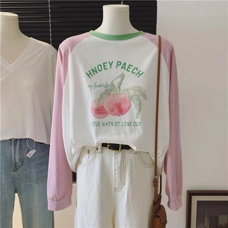 

Fashion Niche Classic Sweet Letter Fashion China-Chic Ins Style Sweater Women's Fashion Brand Loose Lovers Outdoor Sports Top