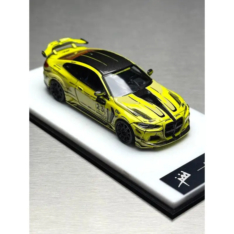 KING MODEL 1/64 BMW M4 G82 Darwin PRO Comic Version Diecast Car Model Alloy Simulation Collection Toy Gift For Boys#peetyeee view 6