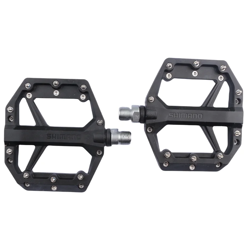 Shimano GR400 Pedal Flat Pedal 101 x 96 mm For Off Road Bike MTB Flat Footrest Pedal PD-GR400 With Original Shimano Box