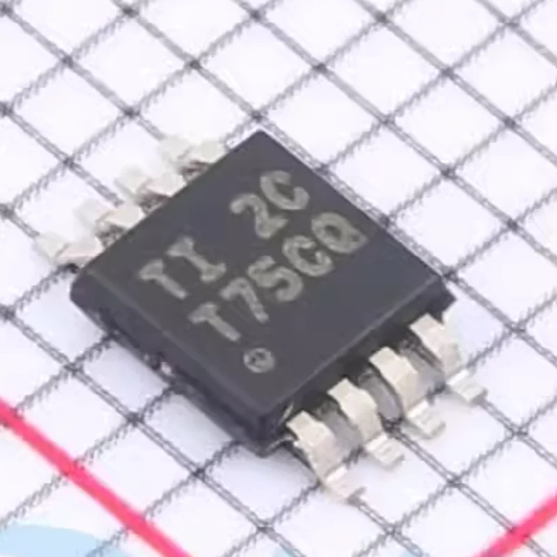Sensors, Transducers TMP75CQDGKRQ1 Temperature Sensors Analog and Digital Output Local -40°C ~ 125°C 12 b 8-VSSOP
