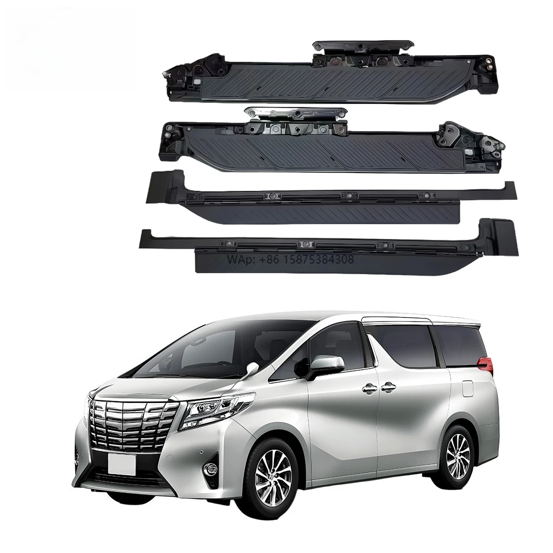 

Liush Power Electric Side Step Plug&play Automatic Car Running Board for Alphard 30 Aluminum Alloy Electronic Side Pedal