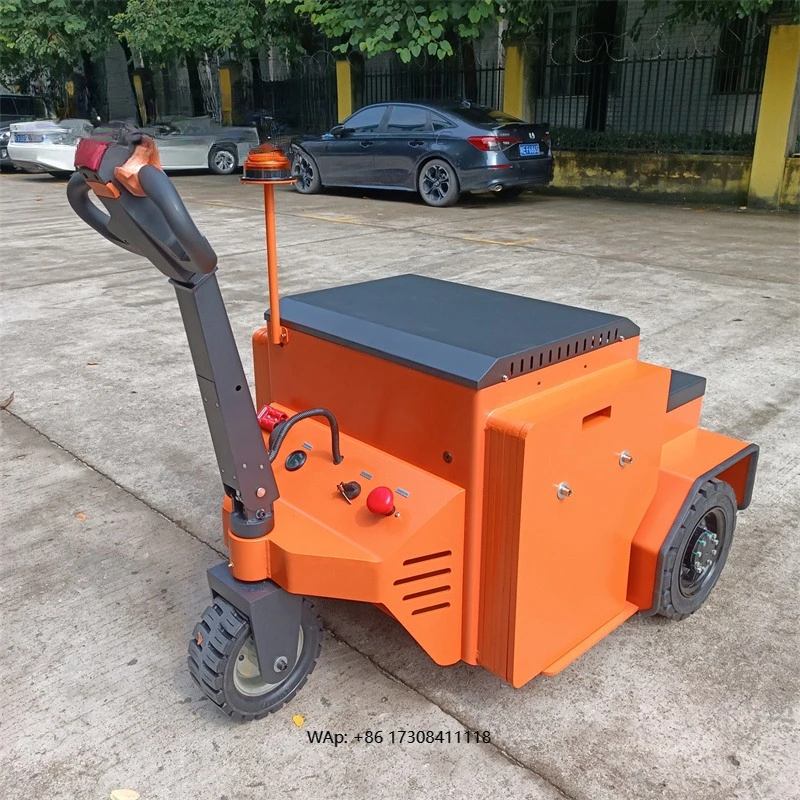 Compact Tow Tug, Electric Trailer Mover, Tugger Train Cart for Storage