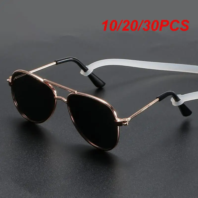 10/20/30PCS Puppy Glasses Non-slip Kitten Sunglasses Comfortable Decorative Pet Accessories Pet Glasses Wear-resistant Cute