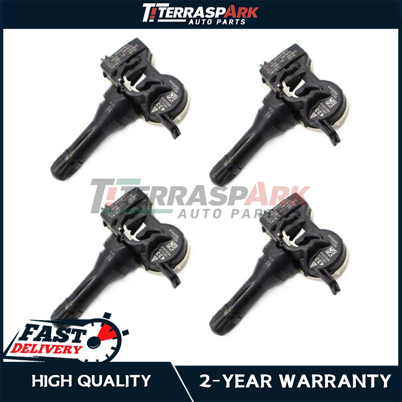 

4Pcs For DODGE JEEP 433MHZ 68313387AB TPMS Tire Pressure Sensor 68252493AB