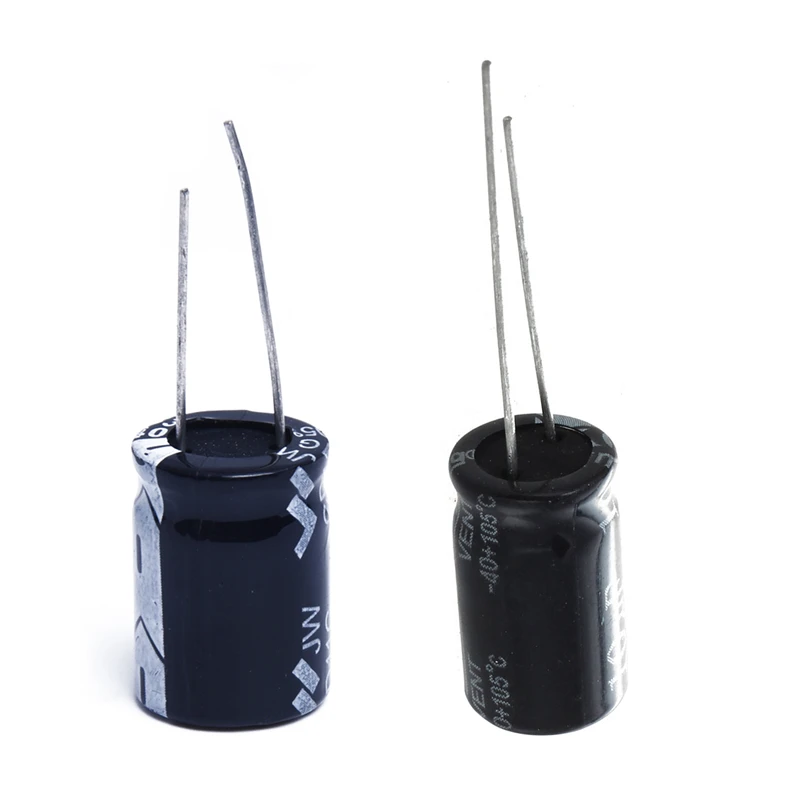 10Pcs Capacitor Electrolytic Aluminum 33UF 400V Black With 10 X 400V 10UF Low ESR Impedance Electrolytic Capacitor