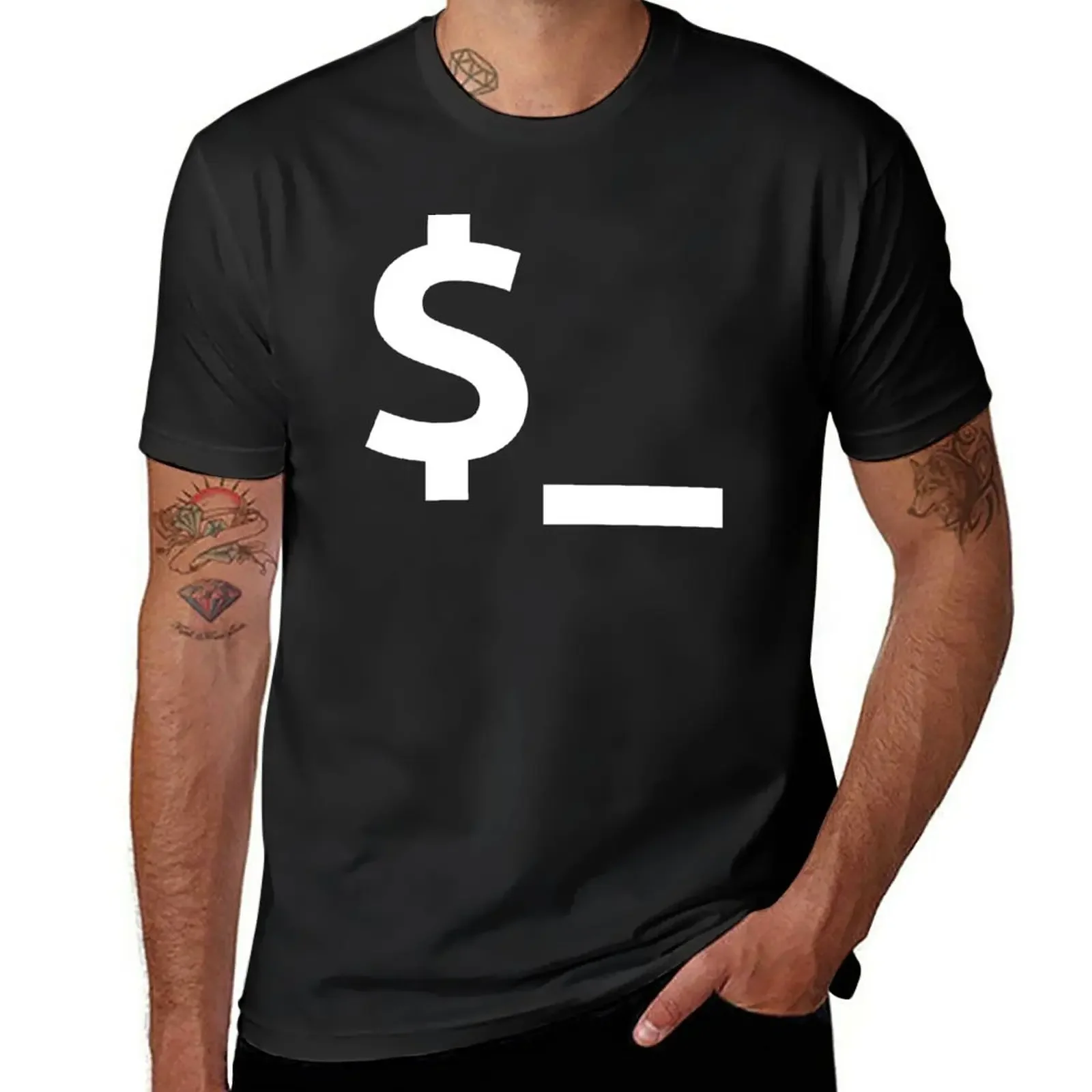 Shell/Perl Default Variable $_ White Design for Coders & Sysadmins T-Shirt summer top mens graphic t-shirts big and tall