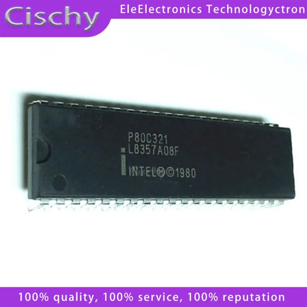 80C321 P80C321 P80C32 DIP-40In Stock 5pcs/lot