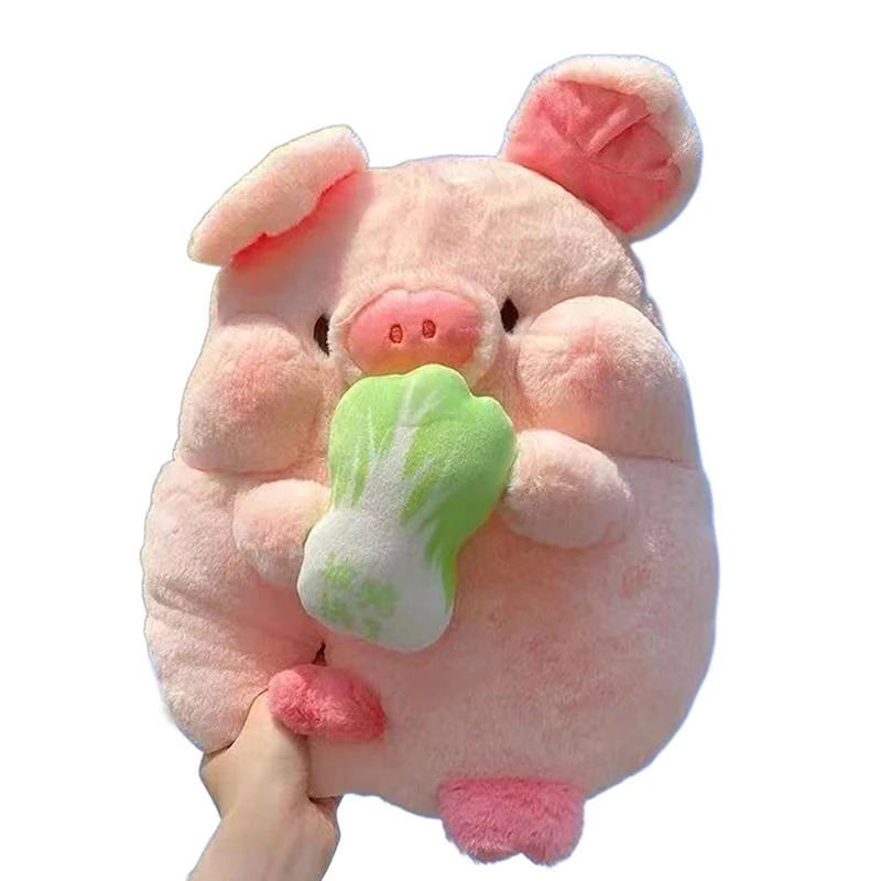น่ารักการ์ตูนกะหล่ําปลีหมูแครอทกระต่ายสุนัข Soft Plush ของเล่นตุ๊กตายัดไส้ตุ๊กตาหมอนตกแต่งคริสต์มาสเด็กของขวัญวันเกิด