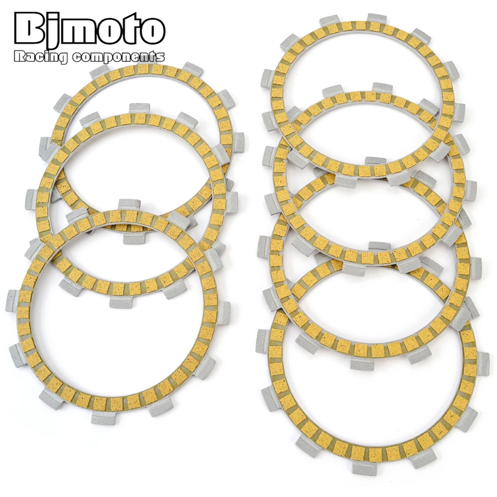 Clutch Friction Disc Plates For Yamaha TZR250   2MA/2XW1/2XW2 Europe 1KT/2AW 2XT1 Japan TZR250R 3XV1/3X4/3XV6 1987-1993