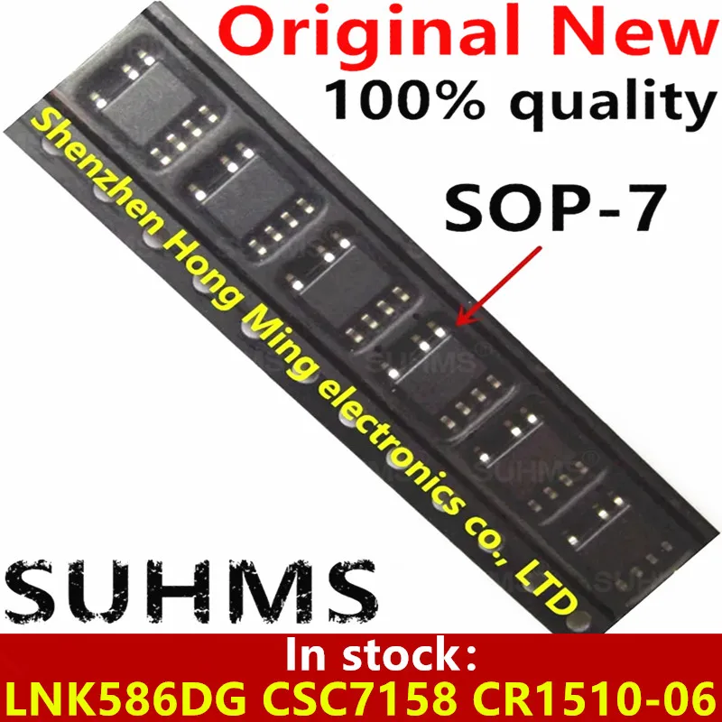 (10piece)100% New LNK586DG CSC7158 CR1510-06 1510-06 sop7