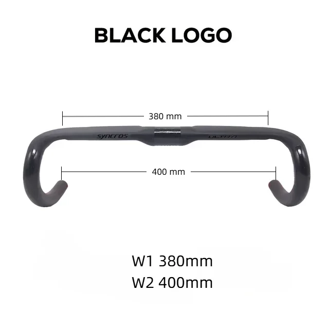 T1000 Carbon Fiber Road Handlebar 31.8mm Clamp 64mm Reach 126mm