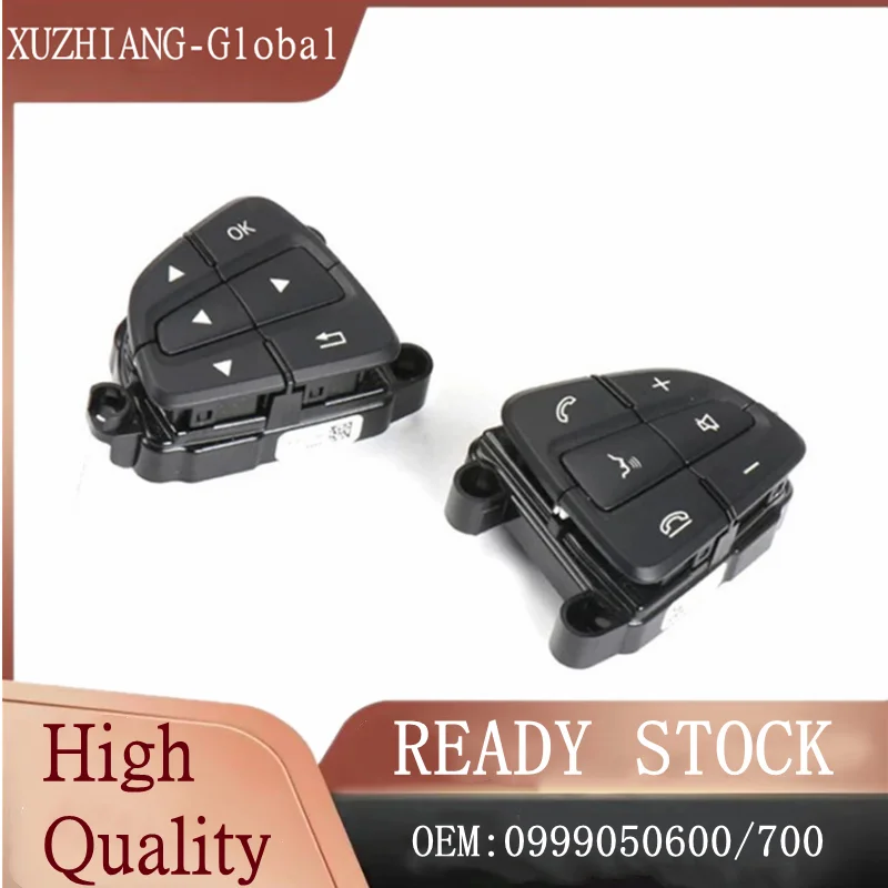 

Car Steering Wheel Left/Right Multifunction Switch Buttons 0999050600 0999050700 for Mercedes Benz GLA GLS GLE W246 W166