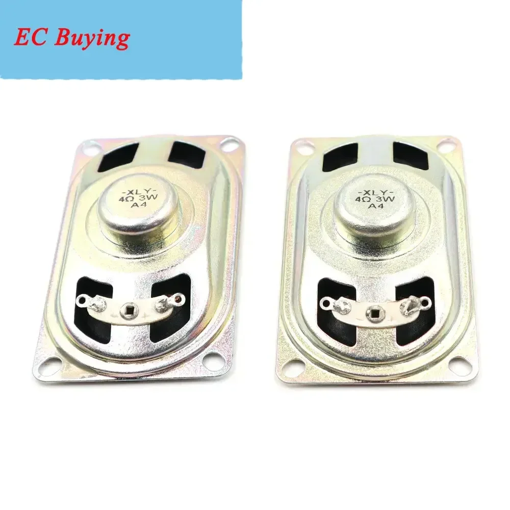 2 قطعة 4070 3 واط 4Ohm شاشات كريستال بلورية/التلفزيون الحديد المتكلم القرن بصوت عال المتكلم 7040 4 أوم 3 واط 4R 40*70 مللي متر 70*40 مللي متر سمك 18 مللي متر 41*71*18 مللي متر