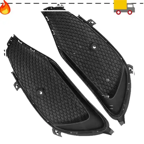 Främre stötfångargaller Ventilationsgaller Dimljusram För Mercedes Benz W117 CLA180 CLA200 CLA220 2016-2019 6 best sales Mercedes-Benz Cla 200 Tillbehör - №5