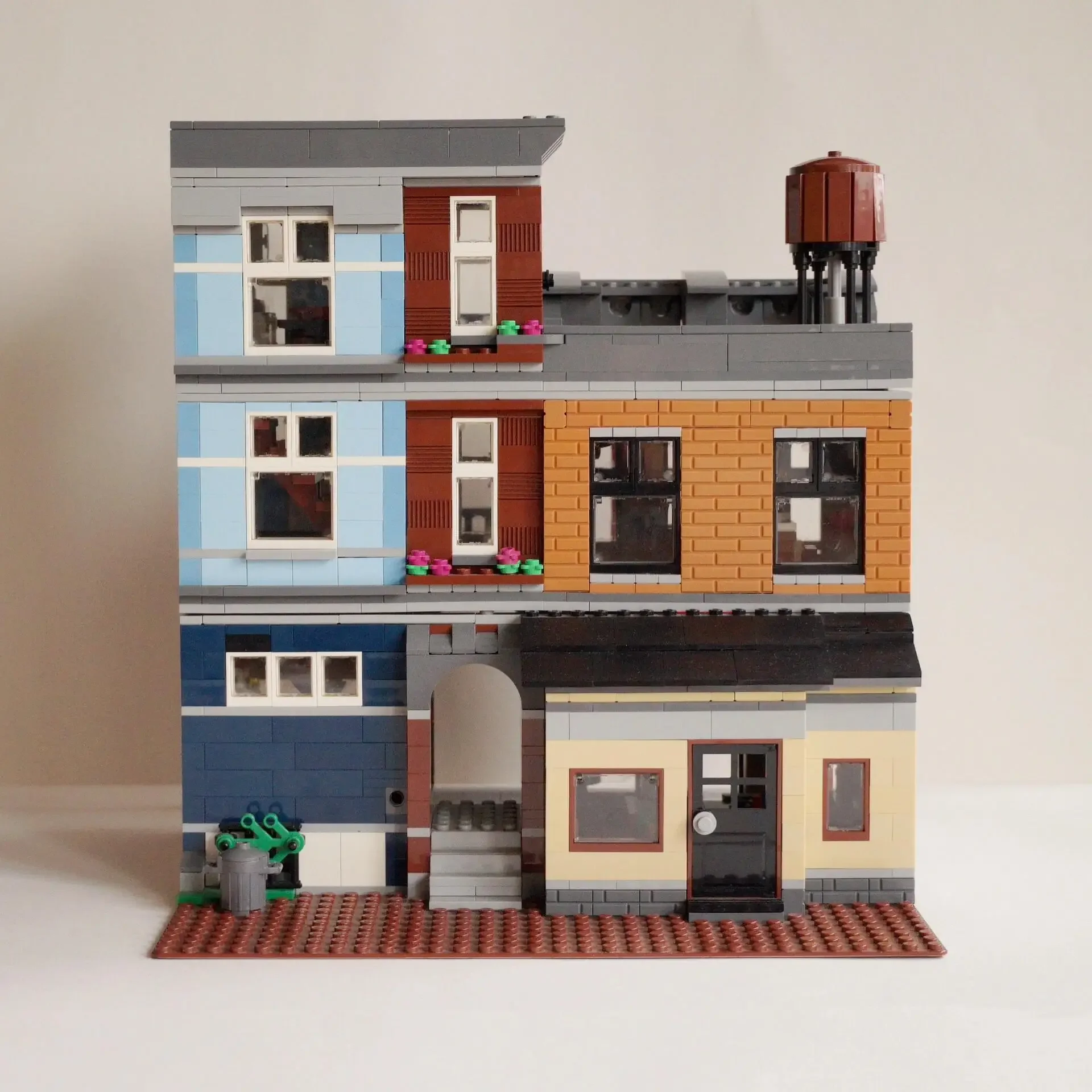 2025 New Street Scene Building Series Detective Office High-Difficulty DIY Assembly Building Blocks Children's Toy Gift