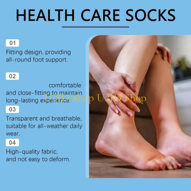 U2JD tất thoải mái vớ mắt cá chân tất