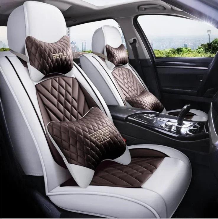 Universal Size 3D Fully Covered PU Leather Car Seat Cover TOR-P16304