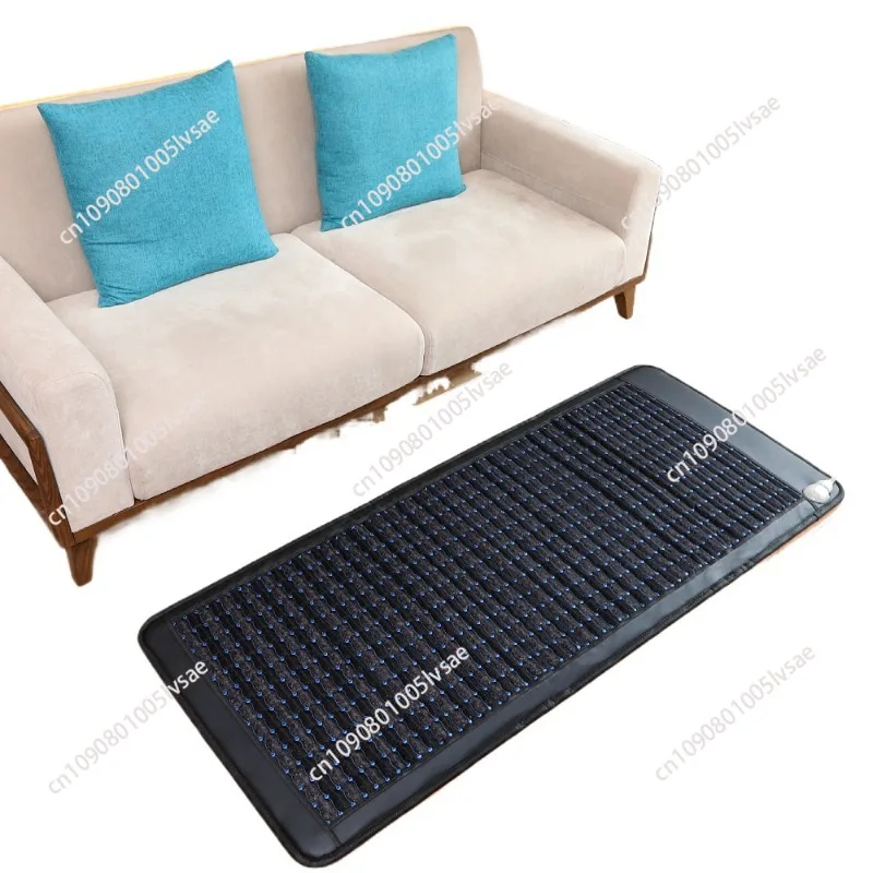 Infrared PEMF Mat Amethyst Crystal Infrared Mattress Tourmaline Chair Heated Pad