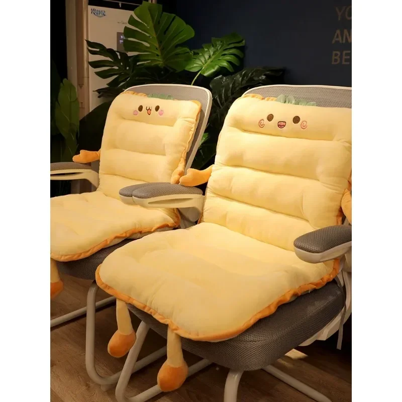 Cushion integrated with body cushion, office chair, student seat, stool, buttocks cushion, summer cool cushion, breathable