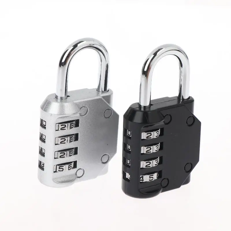 Waterproof 4 Digit Padlock for Bicycles and Outdoor Equipment Theft Protection