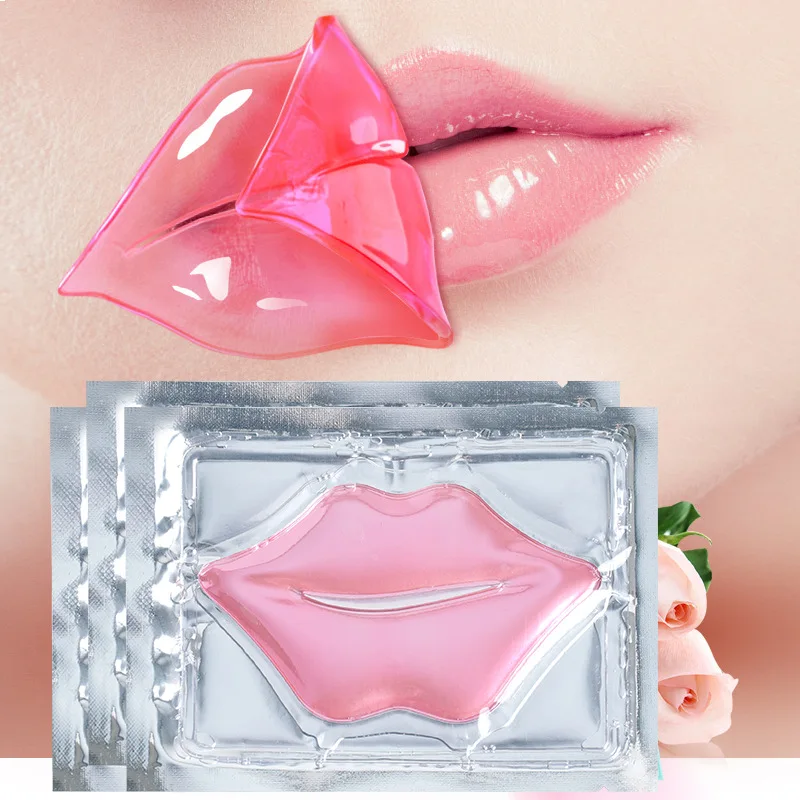 10pcs Collagen Lip Mask Moisturizing Anti Wrinkle Nourishing Beauty lips Care Labial Moisturizer Lip Patches Gel Pads Skin Care